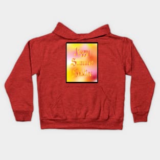 Happy Summer Solstice Kids Hoodie